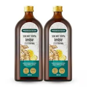 프리미엄로사 생강 레몬 원액 100  건강즙 500ml 2병