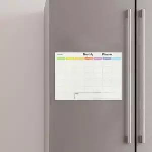 굿플랜 월간 자석 스케줄 보드/냉장고/화이트/달력/메모/월중/행사/계획표/월별/계획/칠판/작은/일정표