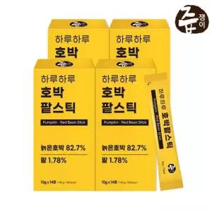 하루하루 호박팥스틱 4박스 총56포