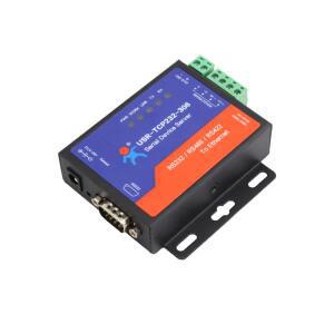 USR-TCP232-306 산업용 직렬 포트 RS232 RS485 RS422-이더넷 TCP/IP 서버 변환기 IOT 장치 지원 MQTT