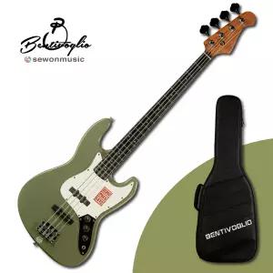 벤티볼리오 베이스기타 엘비스 시그니쳐 EJ1W BG 브리티쉬 그린