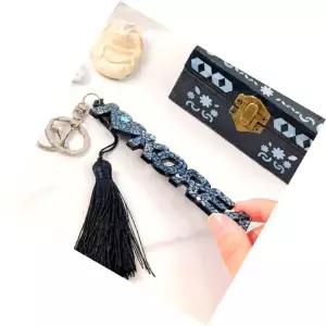 나전칠기체험용 문화체험만들기세트 한국전통자개키링만들기 컬러풀디자인