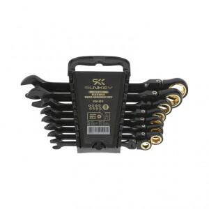 썬키 플렉시블 기어 렌치 안티 슬립 세트  SET 8PCS