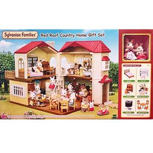 실바니안패밀리 불이들어오는 이층집 스페셜세트 5383 / 실바니안