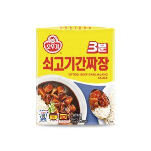 [인정식탁][오뚜기] 3분 쇠고기 간짜장 S.P 200G x 24개