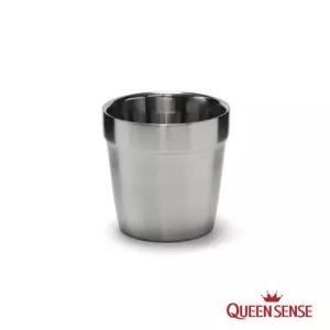 퀸센스 컵 2중 물컵 이중스텐물컵 소형 1P/컵/세트/스탠/스테인리스/스텐/머그/스탠리/스덴/커피/잔/식당