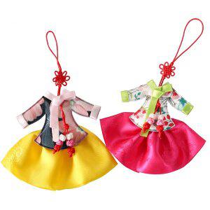 [펠트친구]한복당의장식고리 만들기 / 장식 핸드폰 인형 소품 악세사리 휴대폰줄 diy