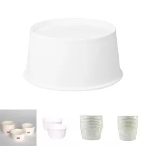 무인쇄 종이용기 종이그릇 일회용그릇 520cc 50개/밥그릇/일회용/종이/용기/그릇/분식/라면/국분식/국종이