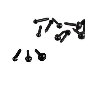 [펠트친구]기둥인형눈(10개) [3082]/ 모루 인형 눈 눈알 코 만들기