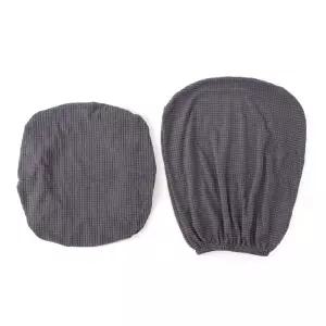 분리형 등받이 의자 커버 1p 천 다크그레이 사각 식탁 가정 사무용 덮개