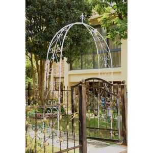 돔형 장미 아치 아치돔 정원 넝쿨지지대 울타리 식물 고급