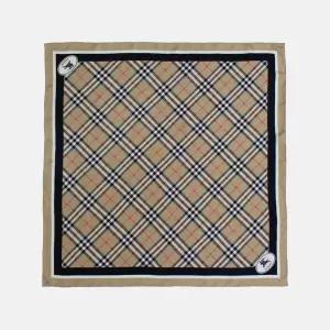 (버버리) 체크 스퀘어 스카프 (8113048)