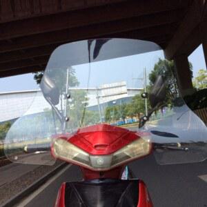 범용 윈드 스크린 UHR125 프론트 NMAX125 디앤에이모터스호환 350