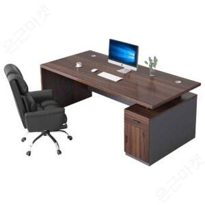 임원 책상 원목 원장실 대표이사 진료실 사무 회장 오크서랍 대표책상 책장 임원데스크 남산