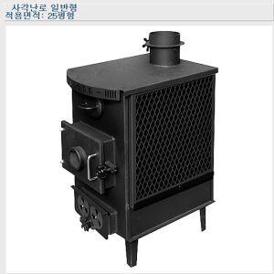 SL-500 일반형 사각난로 화목난로 공장용 캠핑용난로 연탄나로 공업용난로 식당난로 난방난로