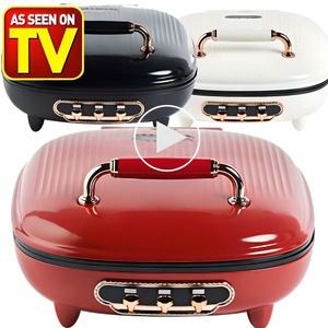 [TV홈쇼핑라이브방송] 베스트하임 초대형 통구이 양면팬 생선구이팬 가정용 생선 삼겹살 전기 그릴 구이기