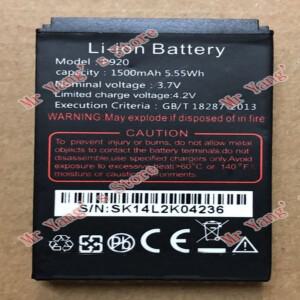 RG920 1500mAh 3.7V for RugGear P920 phone battery