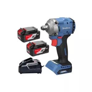 동청 DC 충전 임팩 렌치 20V 4.0Ah 1 2SQ DCPB 358EM 배터리 2개 충전기 임팩트 계양 DIW 1801L 대응 모델