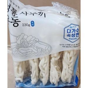 쫄깃한 사누끼 숙성 우동면 수타 우동사리 5인분
