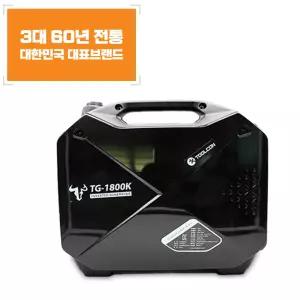 툴콘 1.8kW 소형 캠핑 휴대용 무소음 이동식 저소음 발전기 TG-1800K