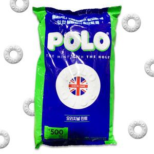 폴로 오리지날 민트 캔디 식당 사무실 대용량 사탕 900g 약500개입