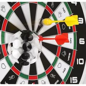 [보리보리/데일리데이지]금메달 키즈 흡착 다트 표적다트판 큐방 뽁뽁이 부착 장난감