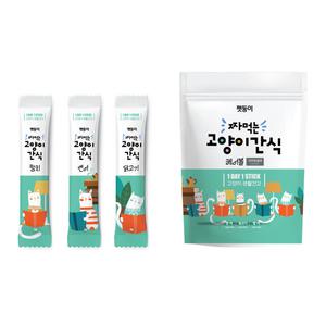 펫둥이 짜먹는 고양이 간식 3가지맛 참치 연어 닭고...