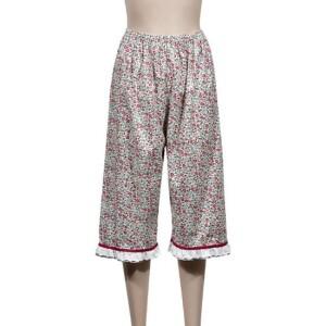 su 여성 60수 꽃나염 레이스 7부 파마자 커플잠옷 파자마 원피스잠옷 여름잠옷 광주놀거리