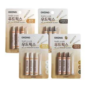 오공 목재흠집 우드픽스 크레용 마루 가구 흠집보수제