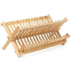 우드 접시꽂이 접시정리대 싱크대 나무 정리선반 보관대