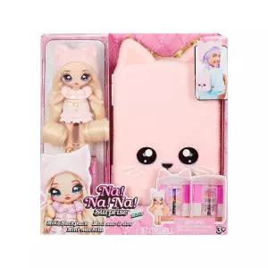 나나나 서프라이즈 미니백하우스 러블리키티 핑크 인형 가방 장난감 어린이 여아 선물 완구
