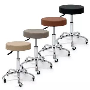 뷰티 93번 라운드 보조의자 시술 작업 미용실 다용도 의자