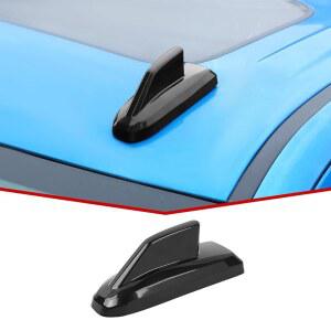 쉐보레 실버라도 타호 교외 GMC 유콘 GMC 시에라 캐딜락 에스컬레이드와 호환되는 Jecar 블랙 샤크 루프 안테나 베이스 커버 트림 2019 2025