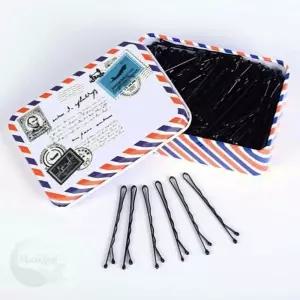 MLSTORE 헤어 실핀 200개 물결형 여성실핀세트 물결실핀