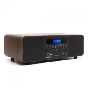 인켈 IK-A360CD (블랙) 레트로 턴테이블 CD플레이어 빈티지 카페 감성 무선 블루투스 스피커