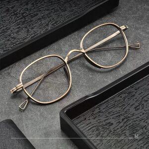 안경브랜드 요즘 유행하는 안경테 돋보기 대두 일본 티타늄 레트로 프레임 초경량