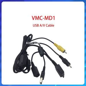 소니 DSC-H50 W35 N1 H3용 VMC-MD1 USB A/V 케이블 (중고 )