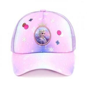 겨울왕국 어유니린이 볼캡 스팽글 모자  모던 퍼플