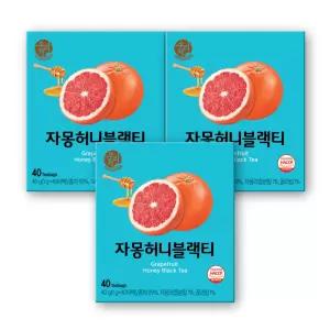 송원 우리차 자몽허니블랙티 40Tx3개