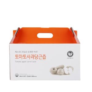 김재식헬스푸드 토마토 사과 당근 주스 30팩 X 1박스