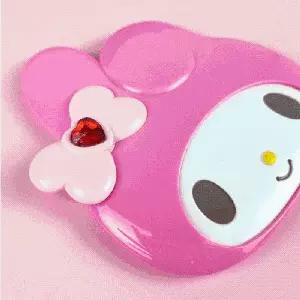 산리오 트윙클페이스빗거울 마이멜로디