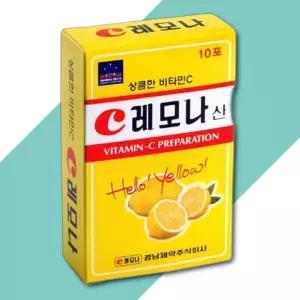 레모나 산 10포 식음료 건강식품 비타민 레모나 산