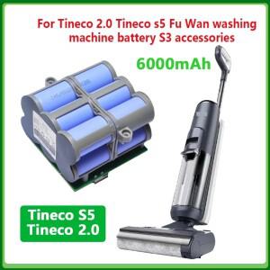 Tineco S5 2.0 Fu Wan 세탁기 배터리 6Ah 대형 capacbattery 액세서리 S3 용  리튬