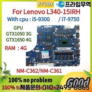 NM-C362 마더 보드. Lenovo L340-15IRH 노트북 보드 I5/I7 CPU GTX1650 4G GPU.4G RAM