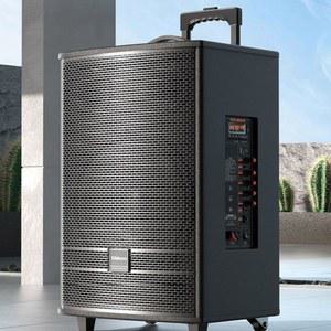 15인치 고출력 버스킹 공원 블루투스 옥외 야외스피커 600W 방수 이동식 공연 스피커