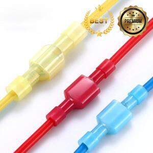 20 쌍 스페이드 압착 커넥터 나일론 완전 절연 와이어 케이블 단자 키트