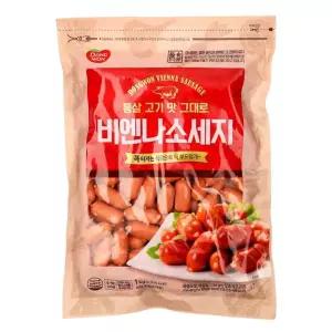 비엔나 소세지 1KG 소시지 축산가공식품 축산 식자재