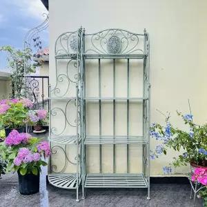 철제 화분 선반 걸이대 식물 진열대 2단 화분대