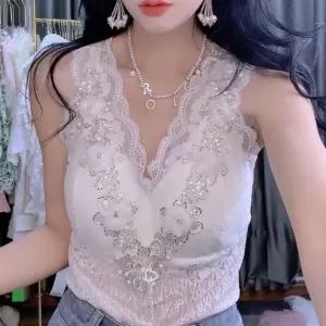 난타복 고고장구 화려한 레이스 블라우스 섹시 트로트 여자 가수 행사 밤 무대 공연복 란제리