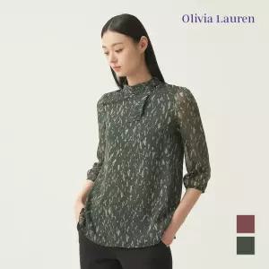 [올리비아로렌] 프린트 블라우스_VOCNLXF7251